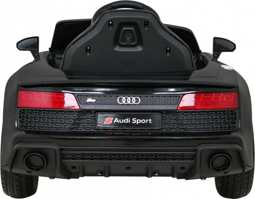 Ramiz Elektrické autíčko Audi R8 Lift čierne + diaľkové ovládanie + EVA kolesá + MP3 + LED
