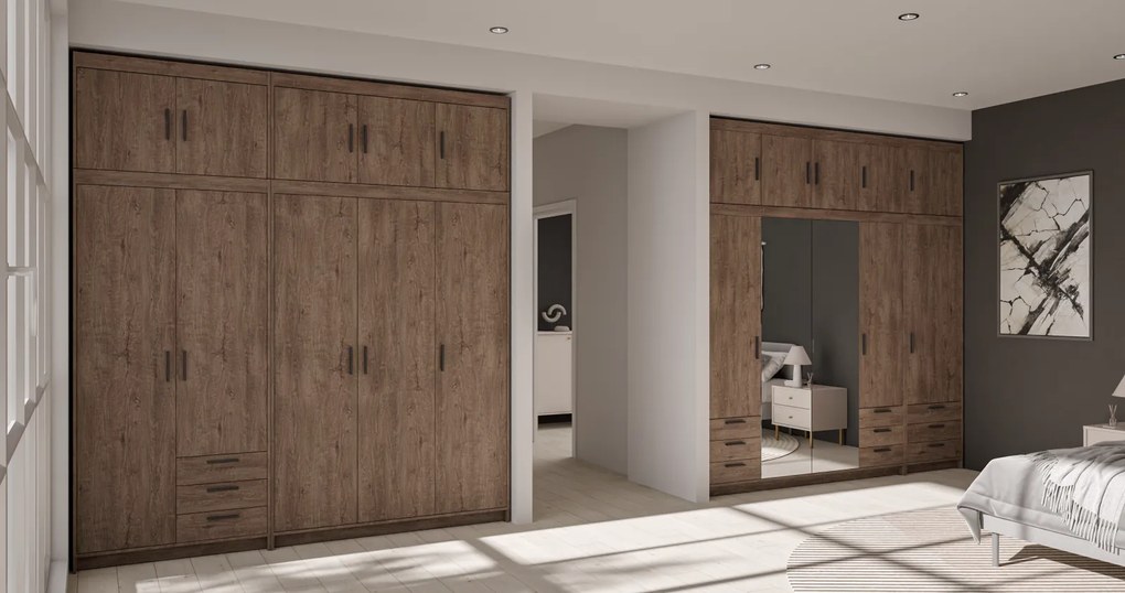 Šatní skříň Enja 89,7 cm dub Lefkas