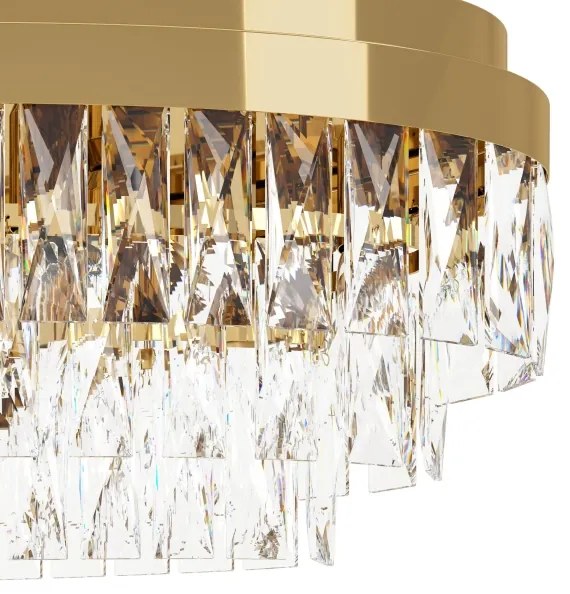 Eglo 39462 - Luster na reťazi VALPARAISO 10xE14/40W/230V zlatá