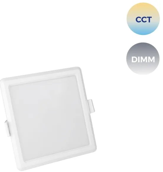 LED Stmievateľné podhľadové svietidlo ALGINE LED/6W/230V Wi-Fi Tuya hranatý