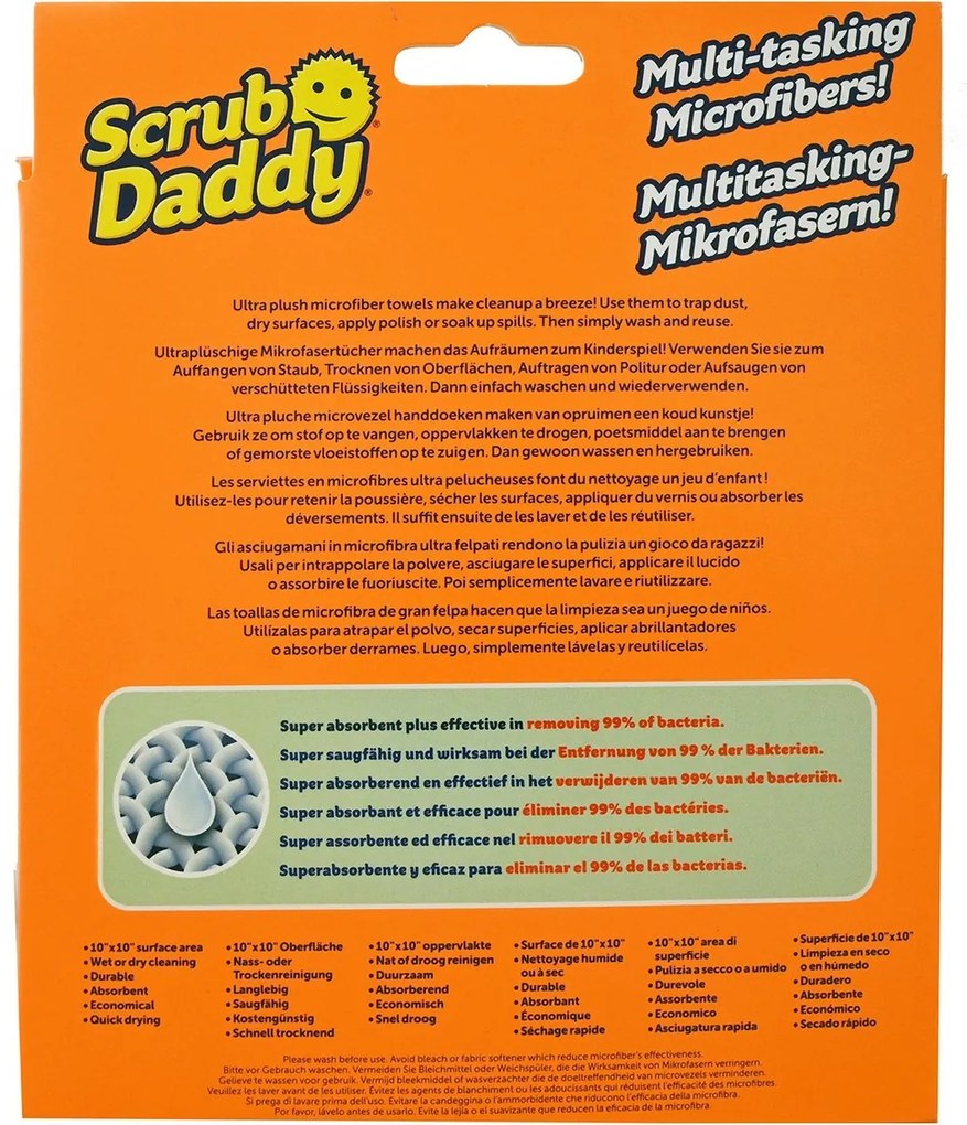 Scrub Daddy Scrub Daddy utierky z mikrovlákna 2 ks