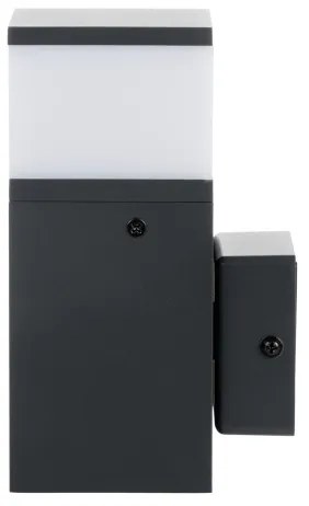 Kanlux 38760 - Vonkajšie nástenné svietidlo DASTEN 1xG9/11W/230V IP44 čierna