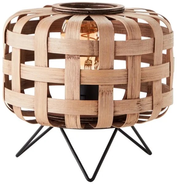 Brilliant - Stolná lampa WOODLINE 1xE27/40W/230V bambus