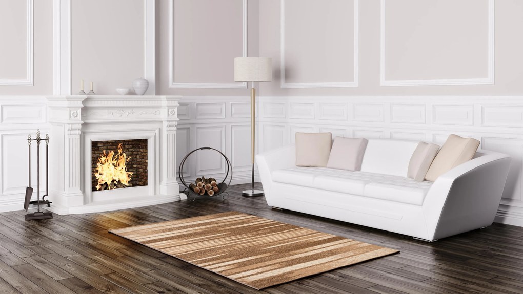 Sintelon, Kusový koberec Practica A1 / BEB, 160x230, béžová, chodba / predsieň