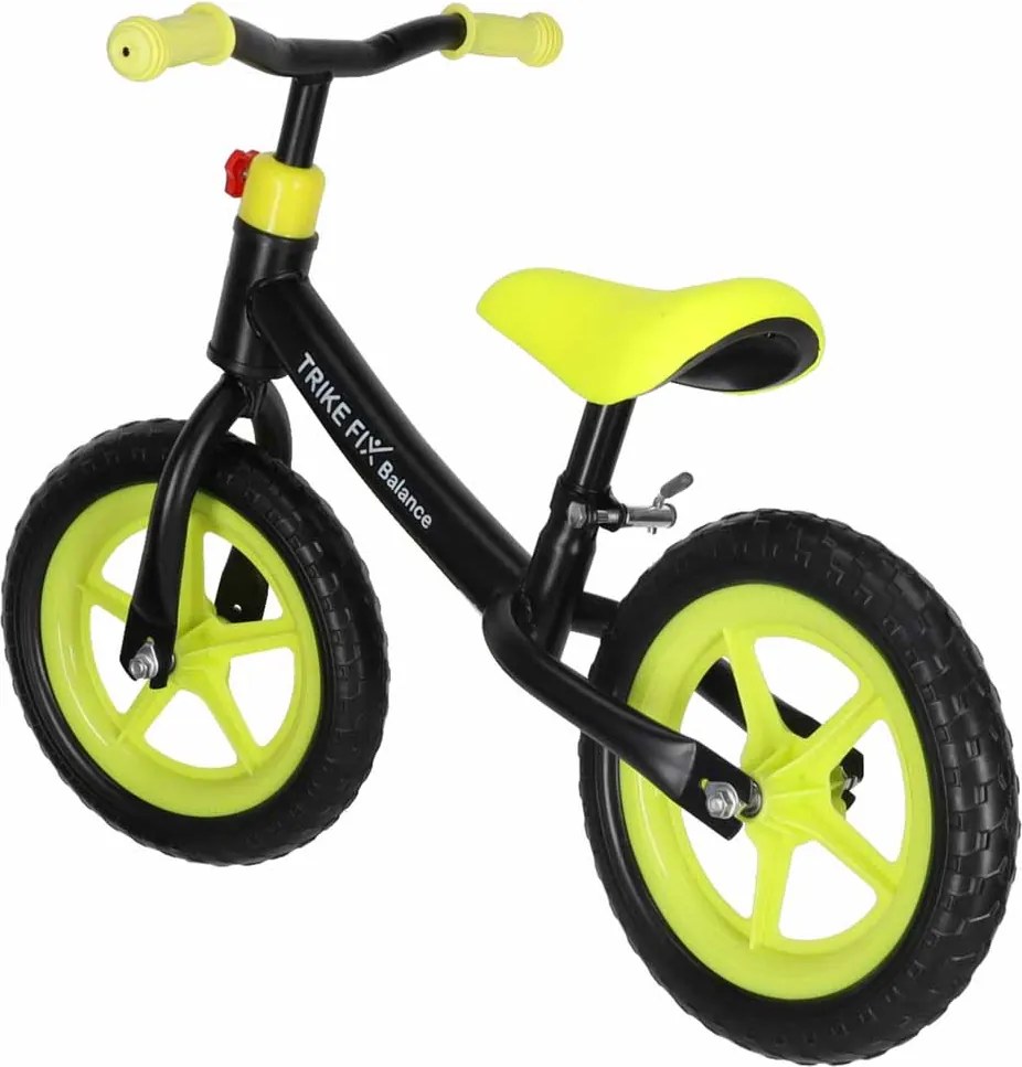 KIK Trike Fix Balance detské odrážadlo, čierno-žlté