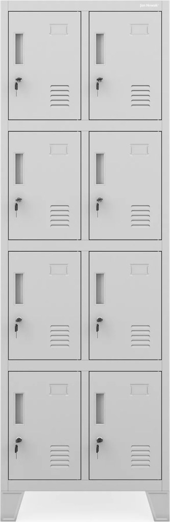 Dvojitá šatníková skriňa BHP ROBERT 2 Plus 559 x 1720 x 450 mm