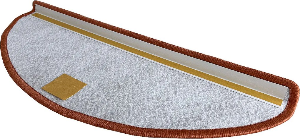 Vopi Nášľapy na schody Astra terra polkruh, samolepiaci - 28x65 polkruh (rozmer vrátane ohybu)