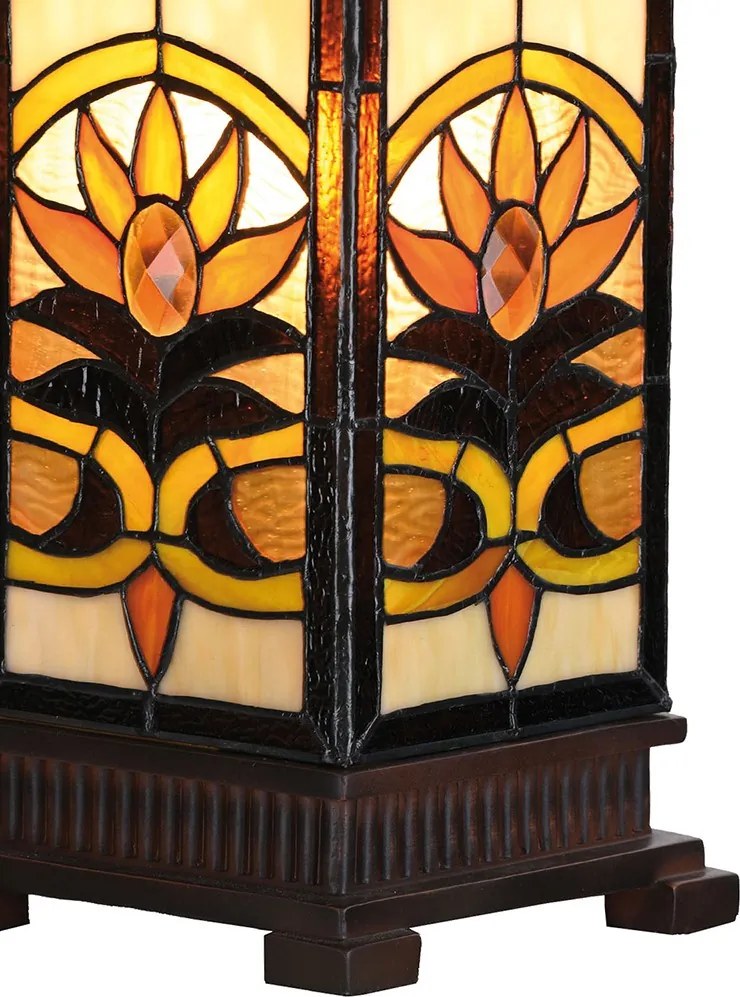 Tiffany lampa Fleur - 18 * 45 cm 1x E27 / Max 60W