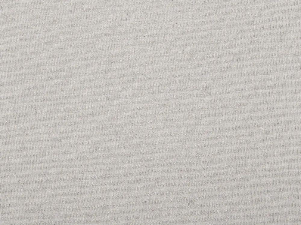 Biante Dekoračný oválny obrus Leona LN-162 Režný/strieborný trblietavý 140x180 cm