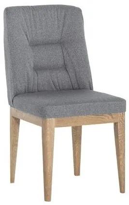 Jedálenská stolička Arline (dub olejovaný + sivá). Vlastná spoľahlivá doprava až k Vám domov. 1041890