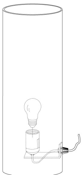 Eglo 92743 - Stolná lampa RIVATO 1xE27/60W/230V
