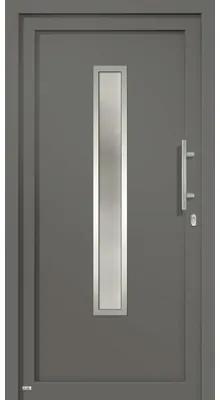 Vchodové plastové dvere A2210 100 Ľ, antracit/biela