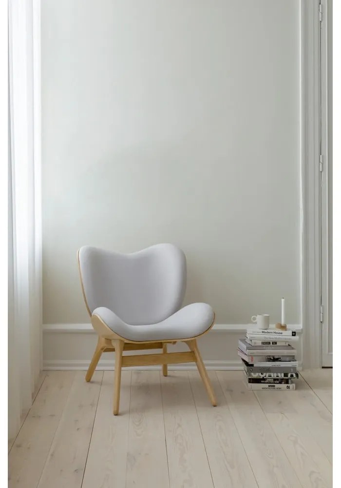 Svetlosivé kreslo A Conversation Piece – UMAGE