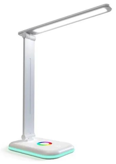 Kobi LED RGBW Stmievateľná stolná lampa NOBLITE LED/7W/5V 3000/4000/6500K biela KB0531