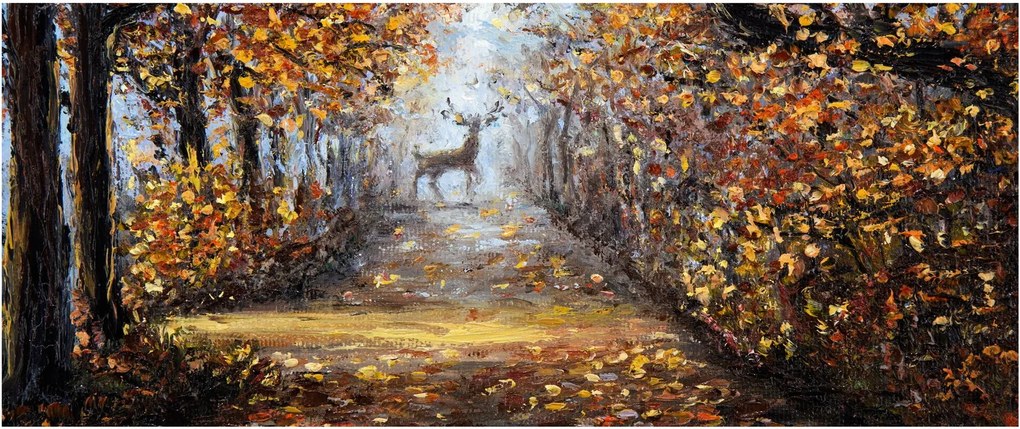 Obraz - Duch lesa (120x50 cm)