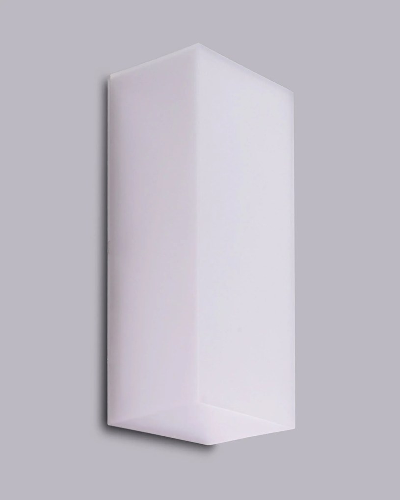 TOP LIGHT Svetlo nástenné-stropné Boxter XL, Biela