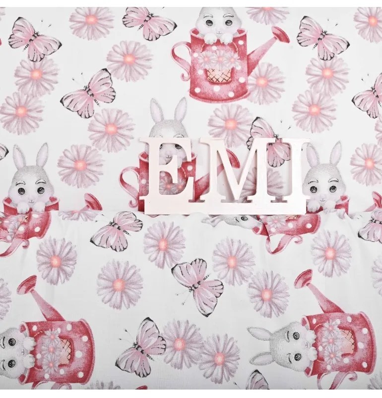 Obliečky detské Zajko EMI, Detský set 90x130 + 45x65