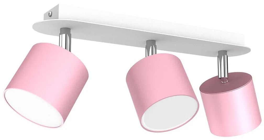 Bodové svietidlo DIXIE 3xGX53/11W/230V ružová