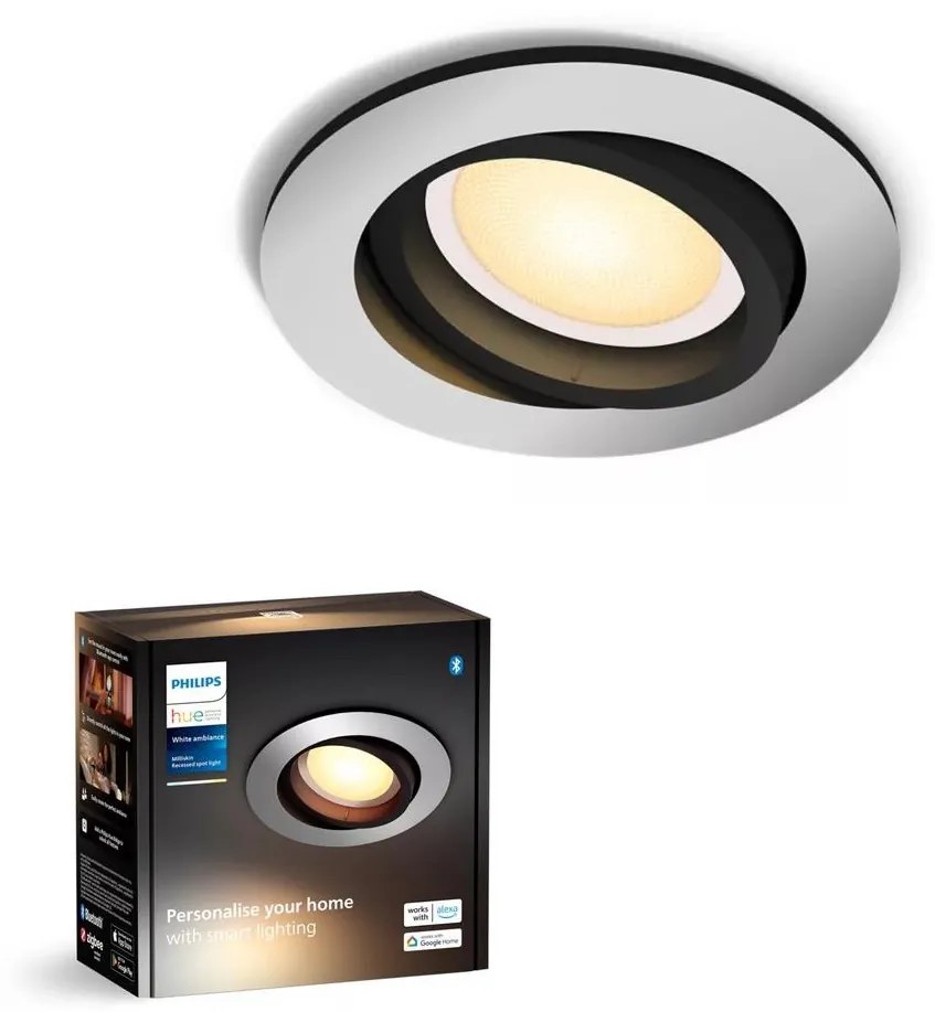 Philips Philips - LED Stmievateľné podhľadové svietidlo Hue MILLISKIN 1xGU10/4,2W/230V P6214