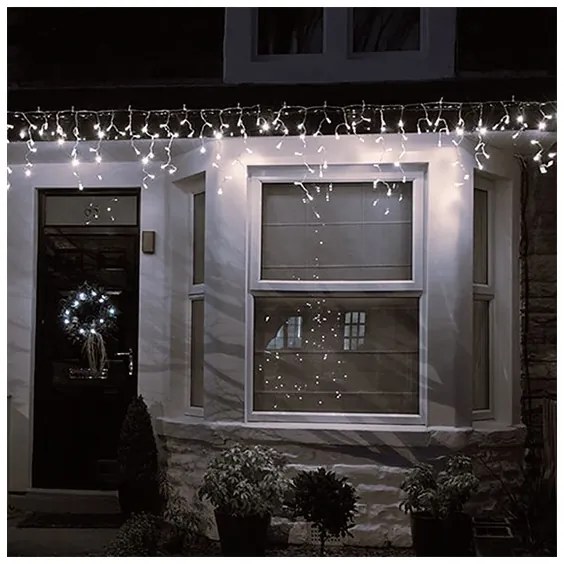 Solight 1V40-WW - LED Vonkajší vianočný svetelný záves 120xLED/230V 3 m IP44