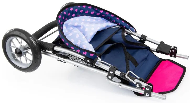 Bayer Design Kočík pre bábiky dvojičky Duo (modrá) (100355100)