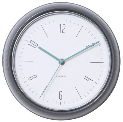 Nástenné retro hodiny 5525GY Karlsson 25cm