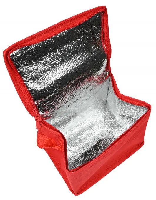 Červená chladiaca taška COOLER 4l