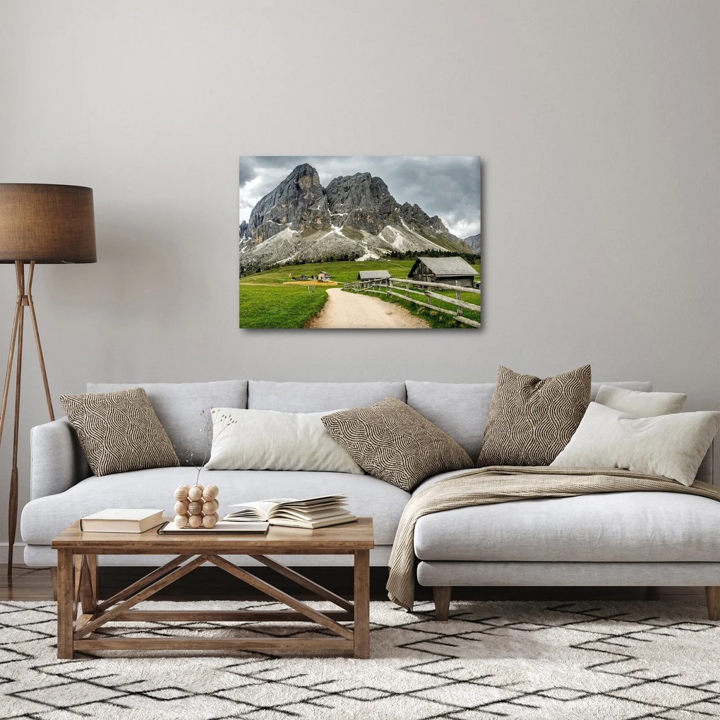 Obraz - V rakúskych horách (70x50 cm)