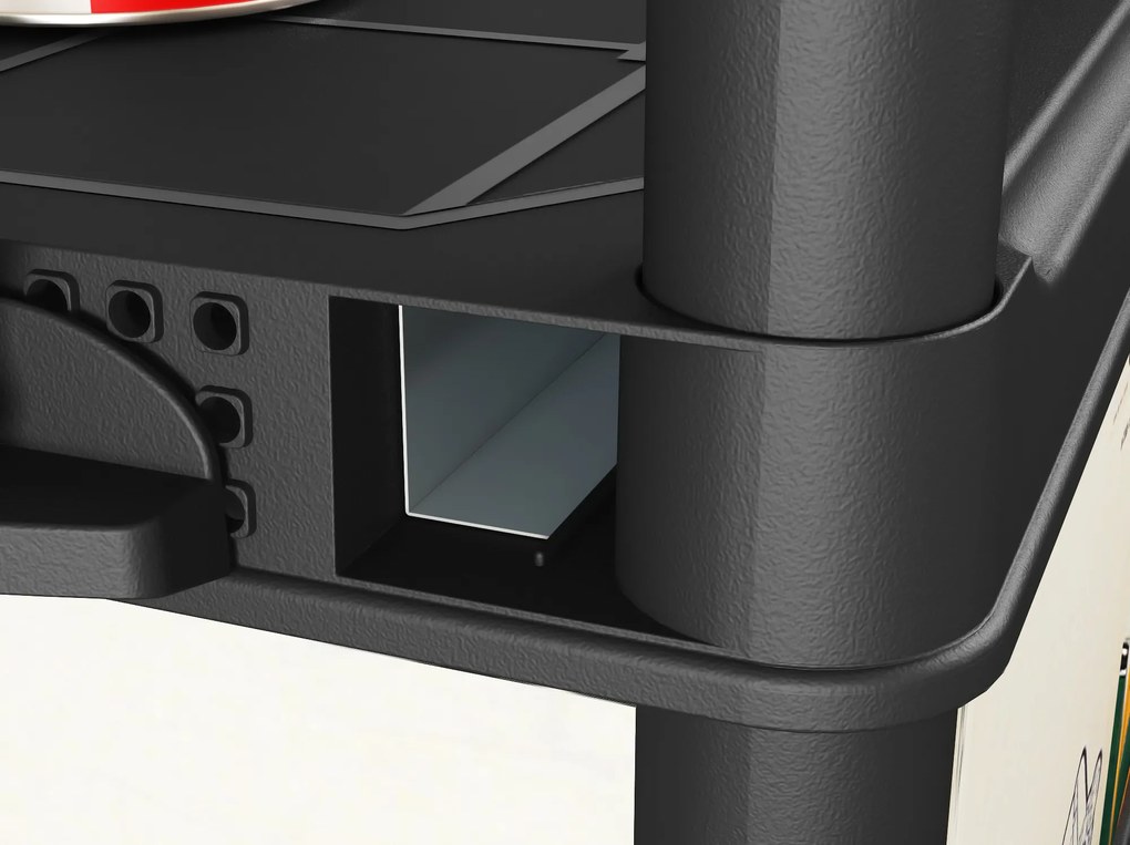 KIS-KETER Plastový regál Tribac 120/5 pětipolicový