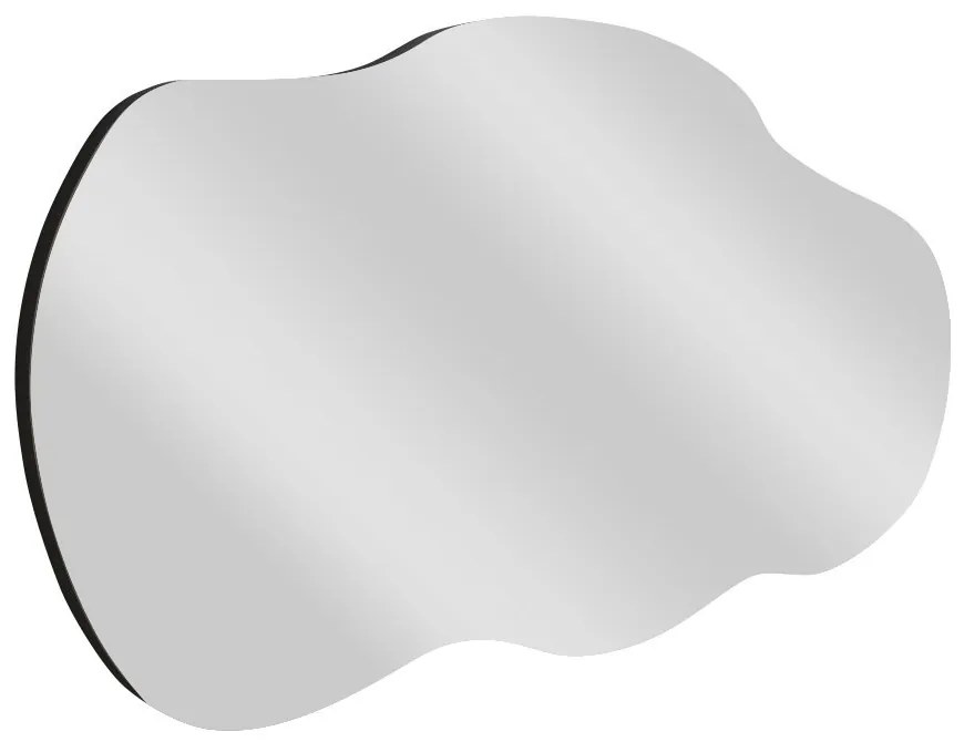 Dekoratívne nástenné zrkadlo Detské 40x72 cm čierne