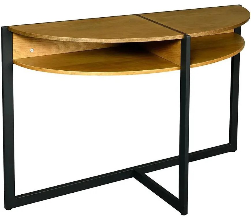 Konzola Portland prírodná / čierna