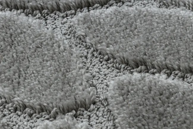 Kúpeľňový koberček SUPREME STONES kamienky, sivý