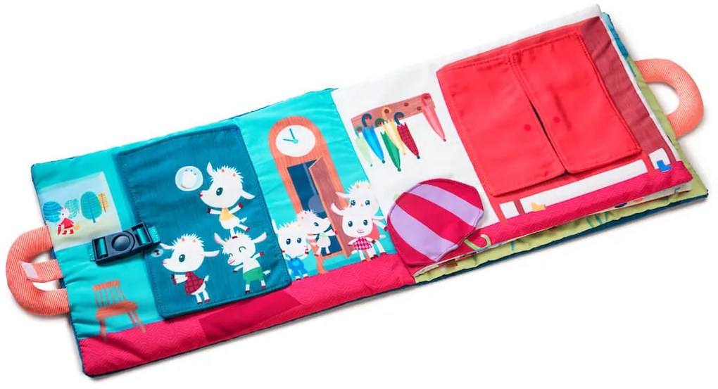 Lilliputiens – textilná knižka – Neposlušné kozliatka