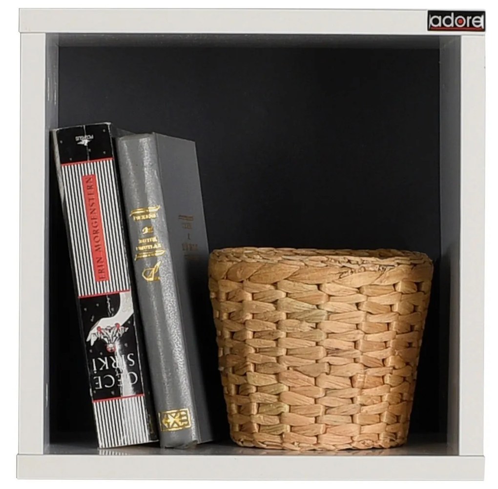 Nástenná polička RAF 33x33 cm biela