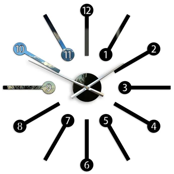 Moderné nástenné hodiny METRO HMCNH063