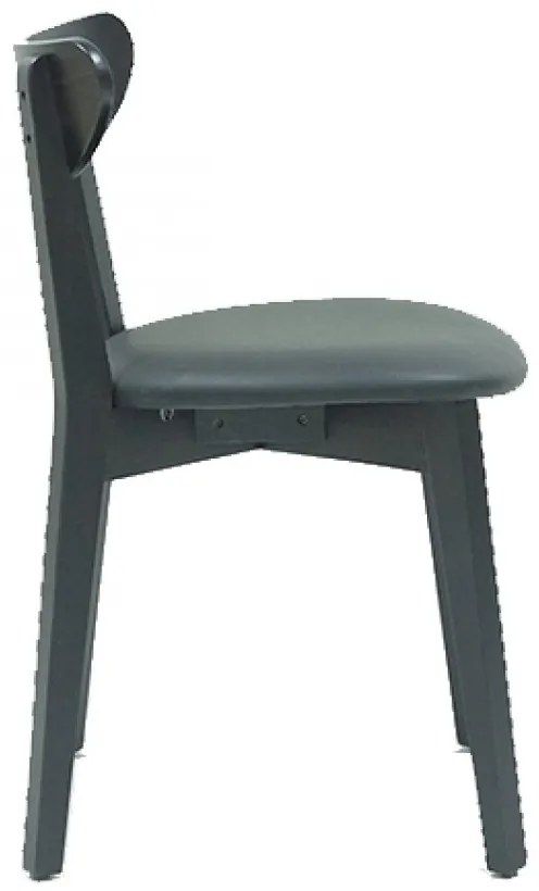 DIMMY L DREVENÁ STOLIČKA S PODSEDÁKOM DIMMY L