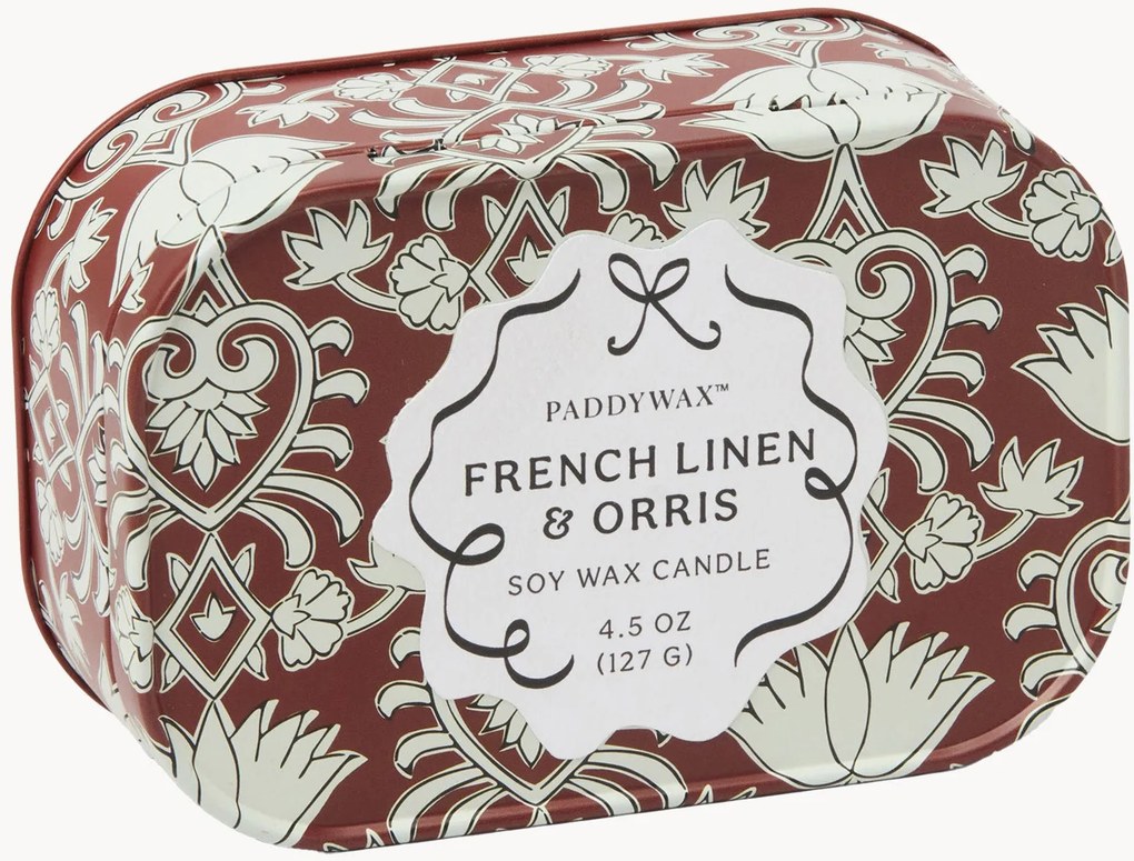 Vonná sviečka Cherie Crimson & Cream (French Linen, Orris)