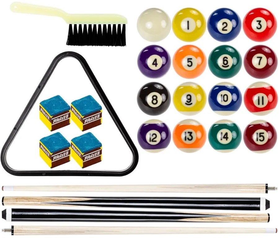 GamesPlanet biliardový stôl 6 ft, svetlý/modrý s vybavením