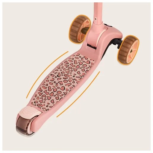 Lionelo - Detská kolobežka 2v1 FRANKY ružová