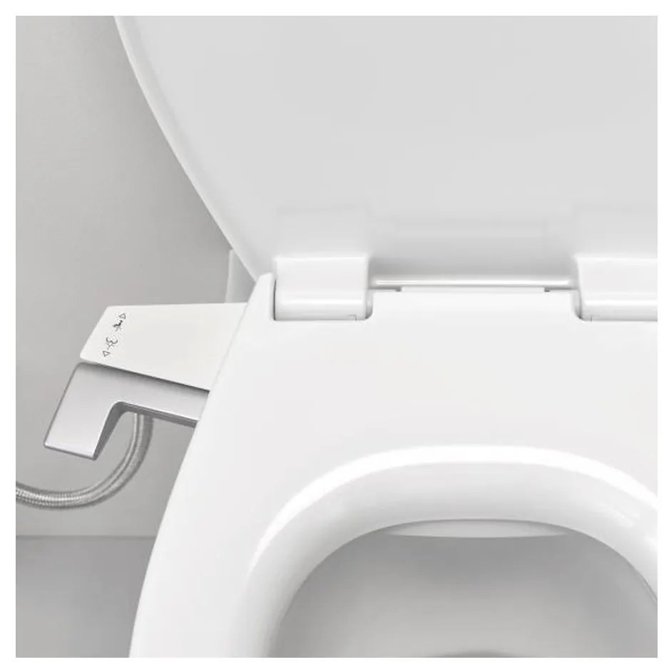 GROHE Bau Ceramic - Sprchový toaletný set 2v1, biela 39651SH0