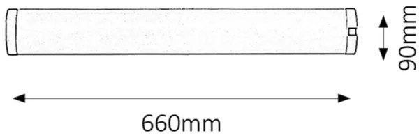Rabalux 2329 - Podlinkové svietidlo SOFT G13/18W/230V