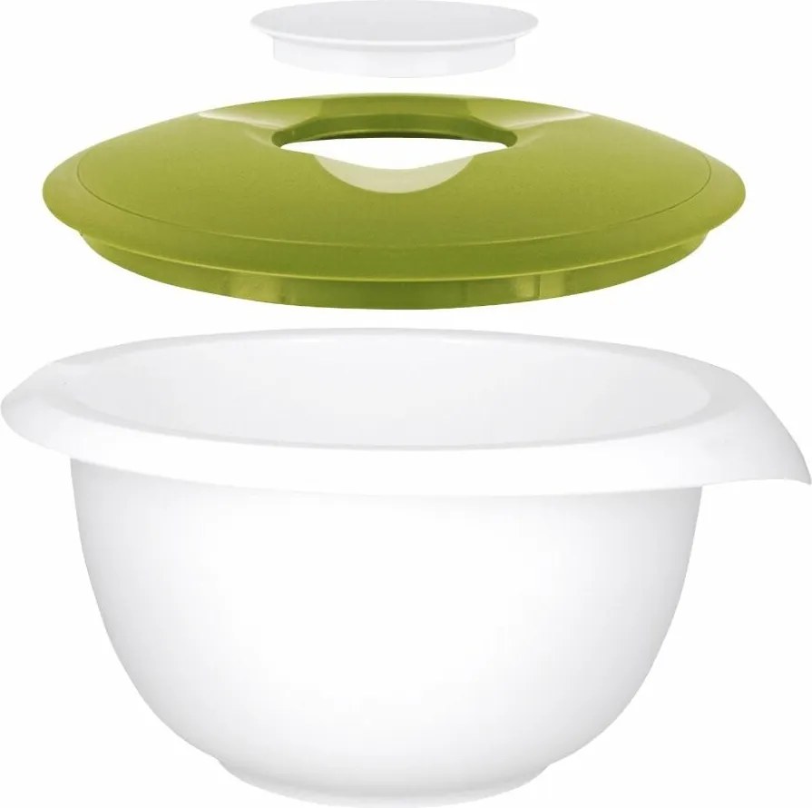 Westmark Nádoba na šľahanie s viečkom 3,5 l, zelená, 3,5 l