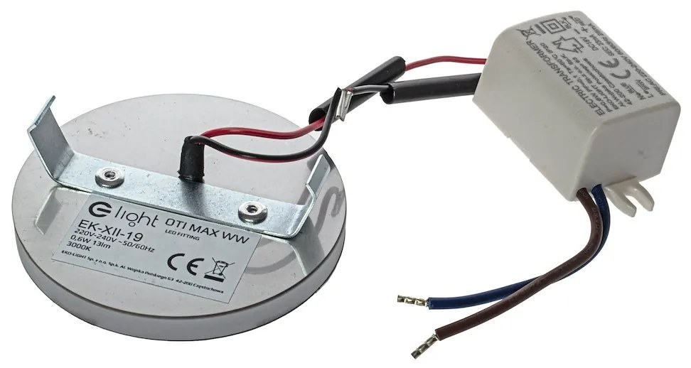 Schodiskové LED svietidlo Oti Max, 1x LED 0,6w, 3000k, s