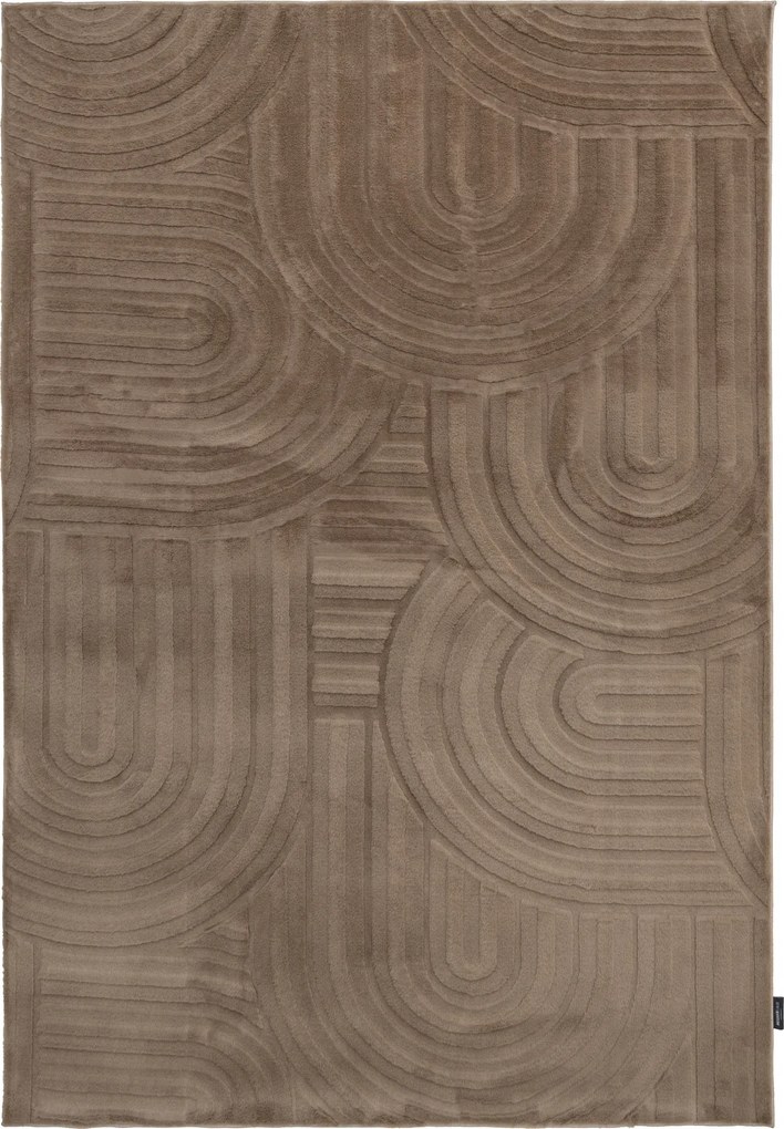 Obsession, Kusový koberec Interstellar 501 Taupe, 160x230, hnedá, obývacia izba