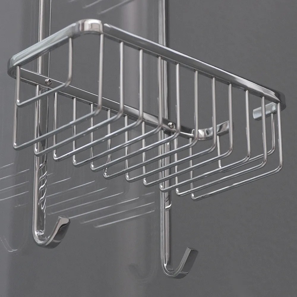Roth Závesná polička SHELF UNI do sprchovacieho kúta ROTH-Variant: rozmery: 75x25 cm, povrchová úprava: chróm - (SHELF UNI - 8000279)
