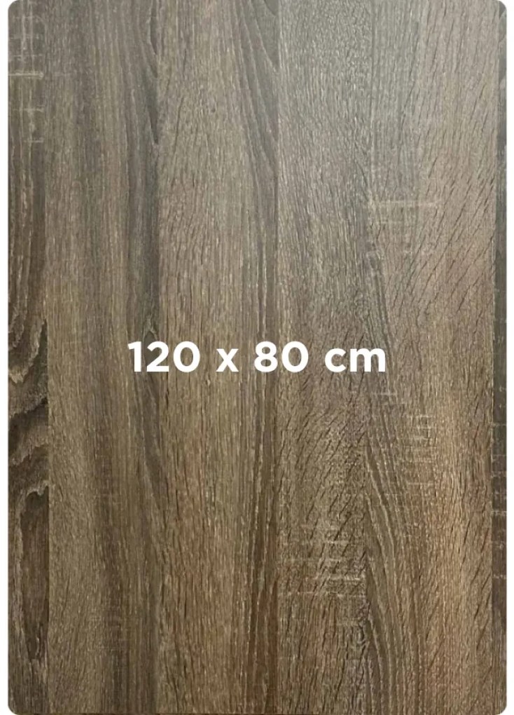 COMPACT 12 SONAMA DARK - STOLOVÁ DOSKA 120x80 cm