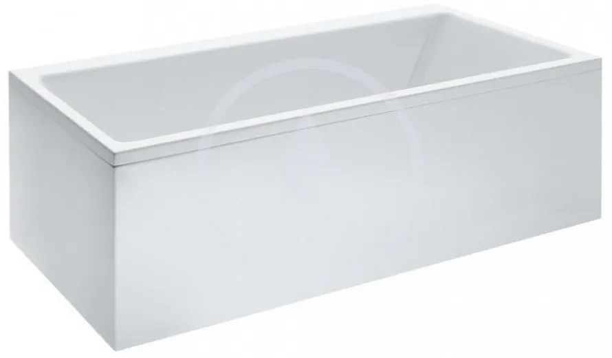 LAUFEN Pro Vaňa do pravého rohu, 1800 mm x 800 mm, biela – s rámom, senzorové ovládanie, vzduchová a vodná masáž, LED osvetlenie H2329550006751