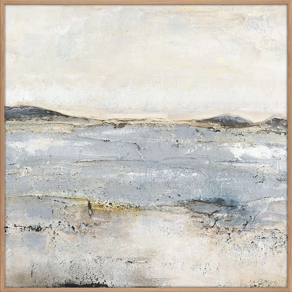 Ručne maľovaný obraz 100x100 cm Trace Of Nature – Malerifabrikken