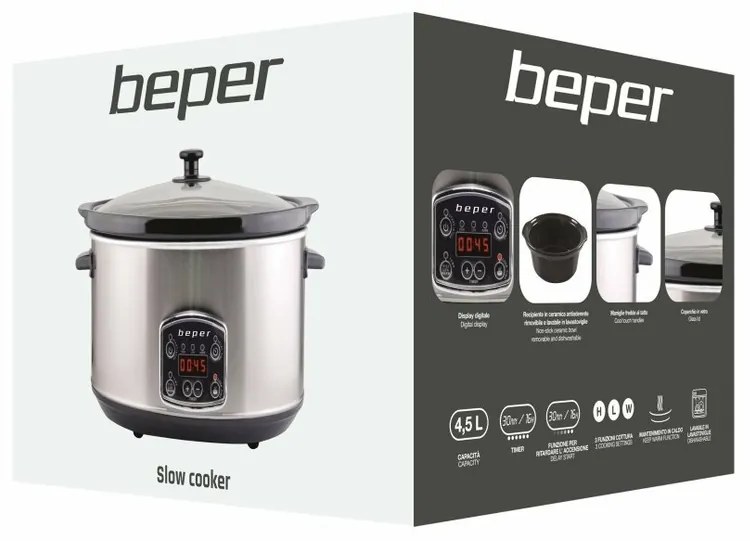 Beper BC510 hrniec na pomalé varenie 4,5 l