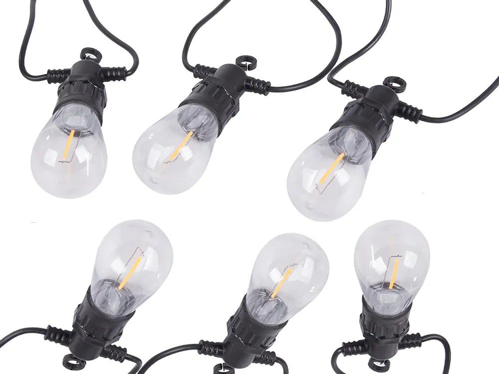 LED svetelná záhradná girlanda LUCENT, 20 m